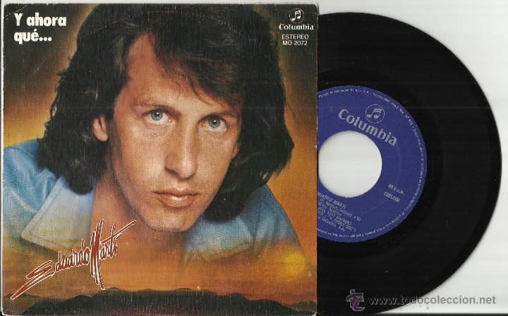 Discos de vinilo: eduardo marti single y ahora que...1981 - Foto 1