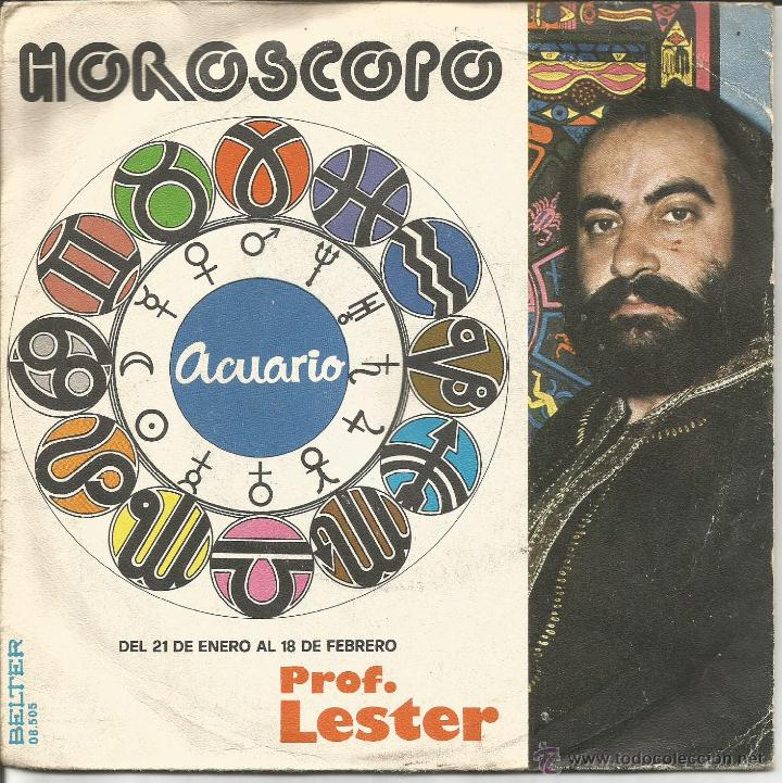 Discos de vinil: PROFESOR LESTER-ACUARIO SINGLE VINILO 1975 SPAIN