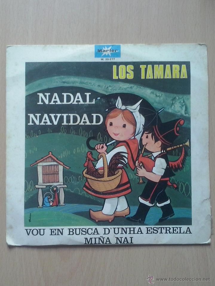 Discos de vinilo: los tamara- nadal navidad- single marfer 1972 - Foto 1