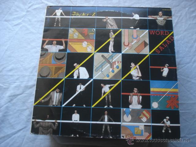 Discos de vinilo: Fischer-Z   Word Salad - Foto 1