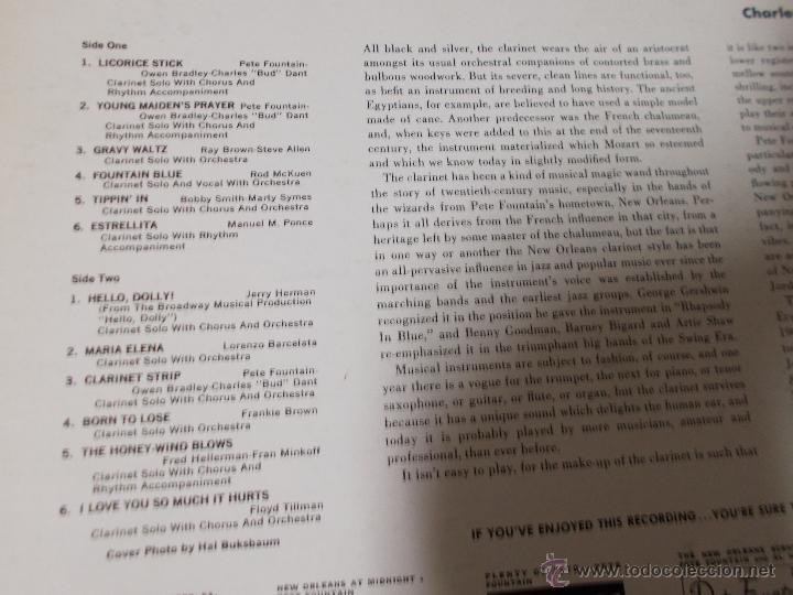 Discos de vinilo: PETE FOUNTAIN. LICORICE STICK - Foto 3