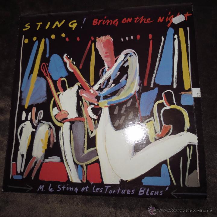 Discos de vinilo: sting - bring on the night - Foto 1