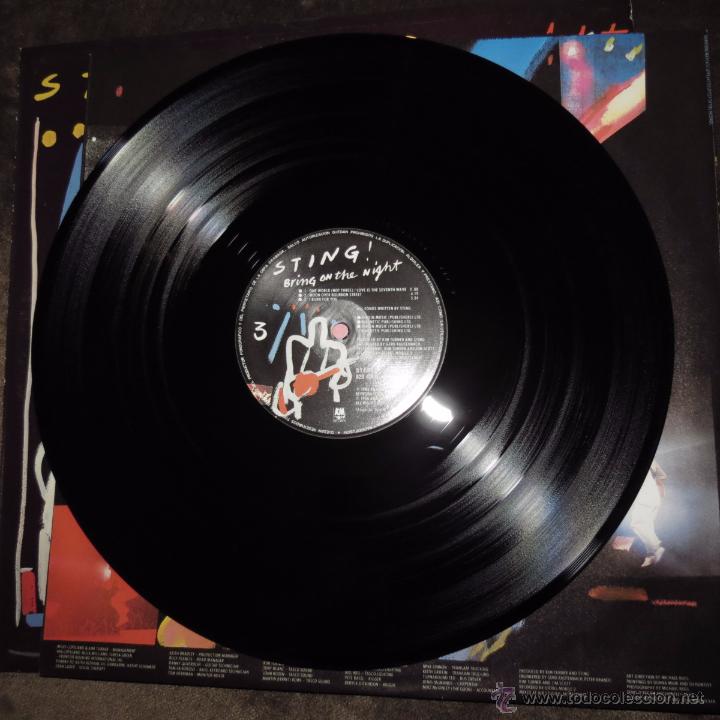 Discos de vinilo: sting - bring on the night - Foto 5