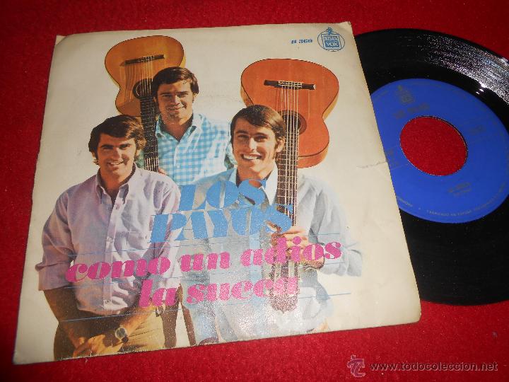 Discos de vinilo: LOS PAYOS Como un adios/La sueca 7 SINGLE 1968 Hispavox - Foto 1