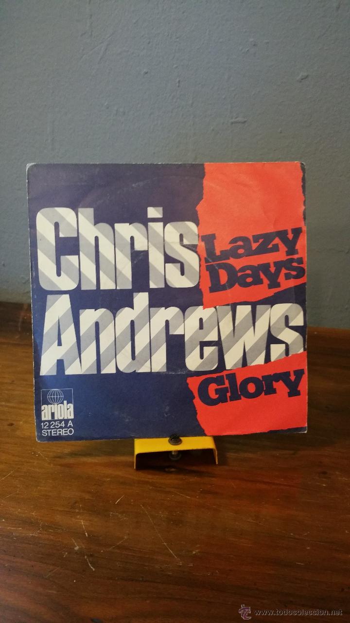 Discos de vinilo: CHRIS ANDREWS LAZY DAYS - Foto 1