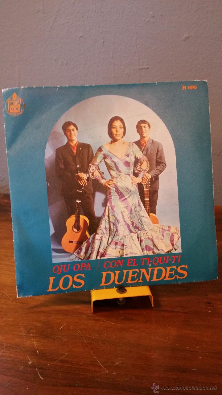 Discos de vinilo: LOS DUENDES OJU OPA SINGLE - Foto 1