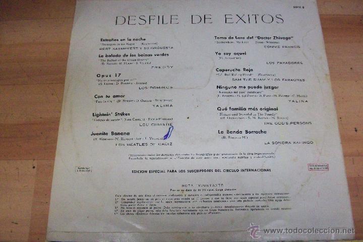 Discos de vinilo: DESFILE DE EXITOS-A&Ntilde;O 1967 - Foto 2