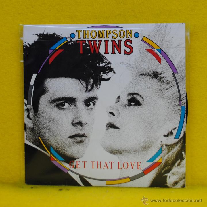 Discos de vinilo: THOMPSON TWINS - GET THAT LOVE - SINGLE - Foto 1