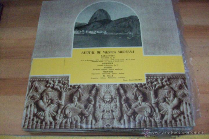 Discos de vinilo: RECITAL DE MUSICA MODERNA-ROBERT CORNMAN - Foto 1