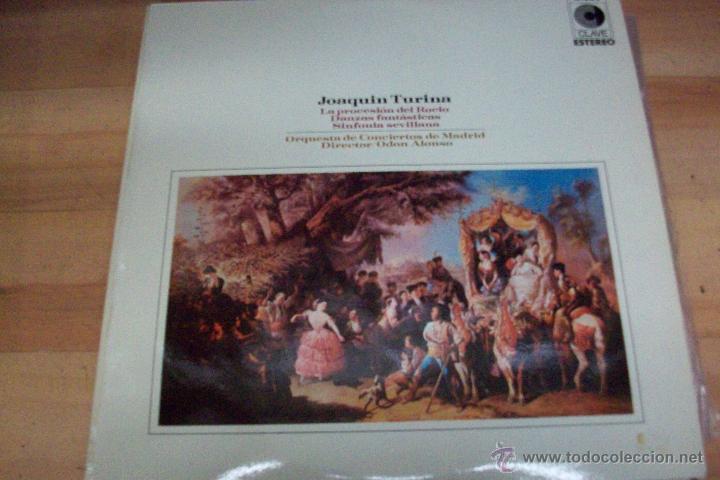 Discos de vinilo: JOAQUIN TURINA-ORQUESTA DE CONCIERTOS DE MADRID-ODON ALONSO