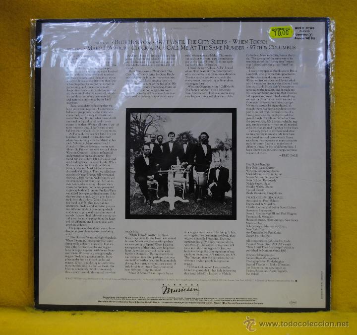 Discos de vinilo: ERIC GALE - BLUE HORIZON - LP - Foto 2