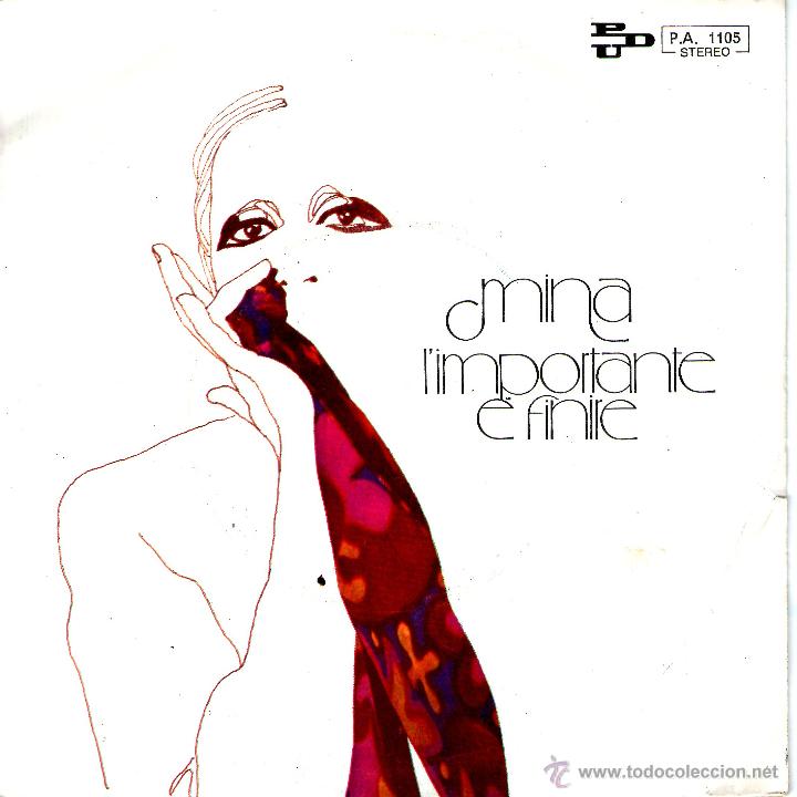 Discos de vinilo: MINA - L&acute;IMPORTANTE E&acute;FINIRE - Foto 1