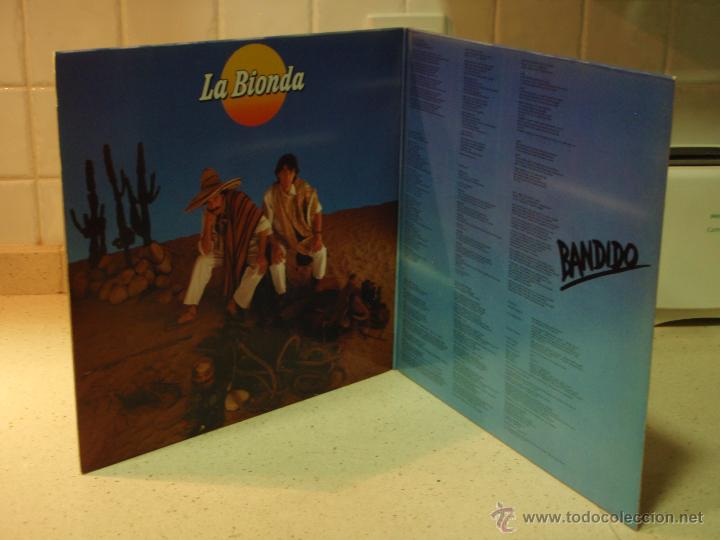 Discos de vinilo: LA BIONDA ( BANDIDO ) GERMANY LP33 ARIOLA - Foto 1