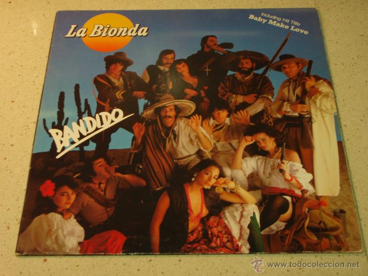 Discos de vinilo: LA BIONDA ( BANDIDO ) GERMANY LP33 ARIOLA - Foto 2