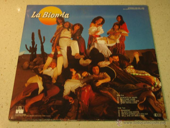 Discos de vinilo: LA BIONDA ( BANDIDO ) GERMANY LP33 ARIOLA - Foto 3