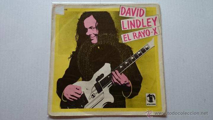 Discos de vinilo: DAVID LINDLEY - EL RAYO X / YOUR OLD LADY (1981) - Foto 1