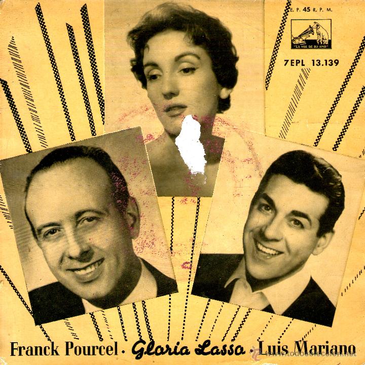 Discos de vinilo: FRANCK POURCEL-GLORIA LASSA - LUIS MARIANO - Foto 1