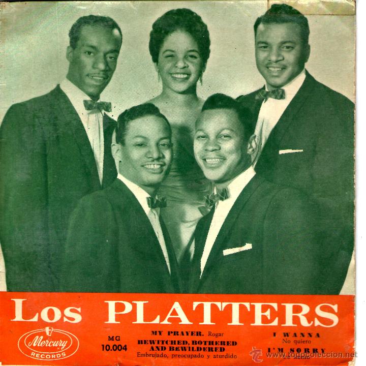 Discos de vinilo: LOS PLATTERS MY PRAYER - Foto 1