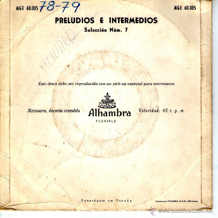 Discos de vinilo: PRELUDIOS E INTERMEDIOS - Foto 2