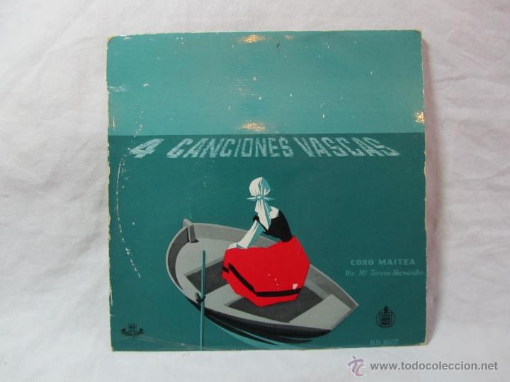 Discos de vinilo: 9 singles vinilo m&uacute;sica tradicional vasca - Foto 2