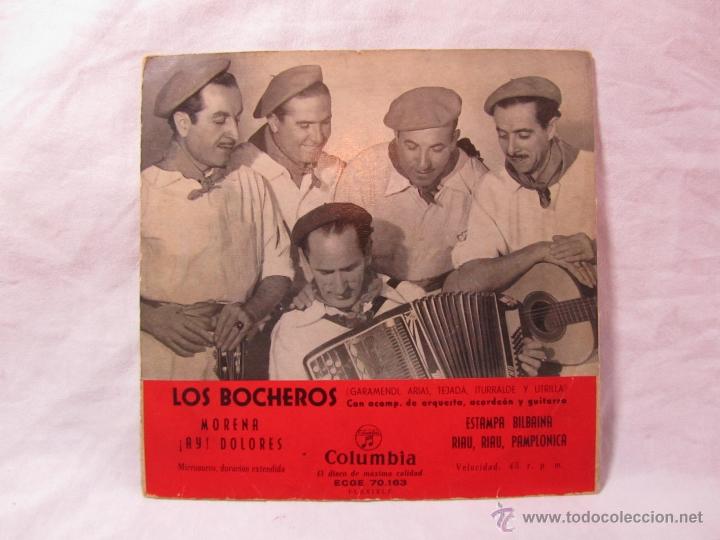 Discos de vinilo: 9 singles vinilo m&uacute;sica tradicional vasca - Foto 8