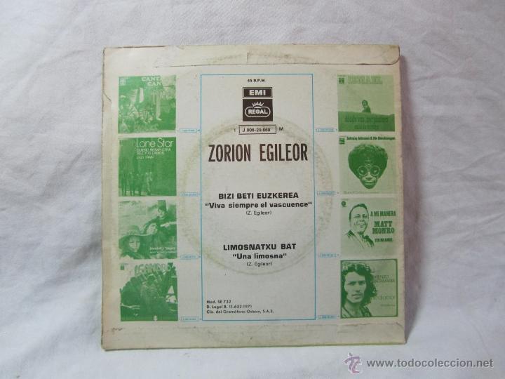 Discos de vinilo: 9 singles vinilo m&uacute;sica tradicional vasca - Foto 13