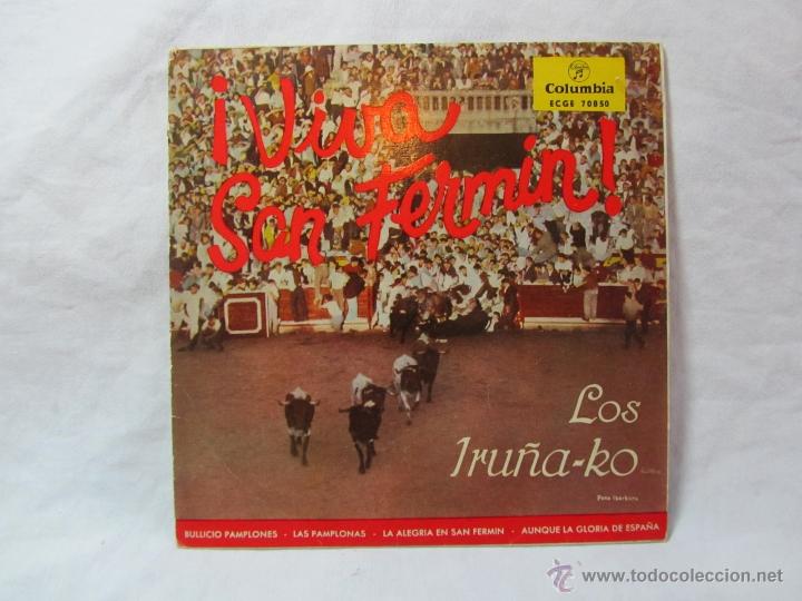 Discos de vinilo: 9 singles vinilo m&uacute;sica tradicional vasca - Foto 16