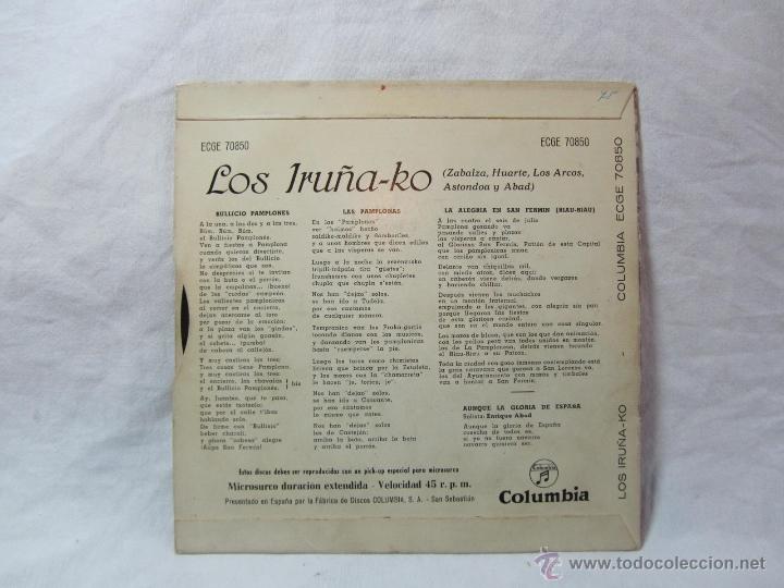 Discos de vinilo: 9 singles vinilo m&uacute;sica tradicional vasca - Foto 17