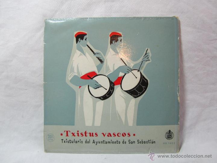 Discos de vinilo: 9 singles vinilo m&uacute;sica tradicional vasca - Foto 18