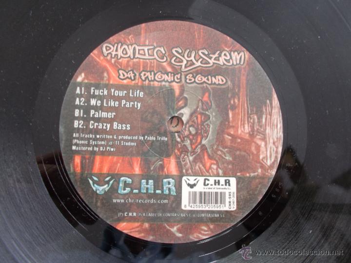 Discos de vinilo: PHONIC SYSTEM. DA PHONIC SOUND. CONTRASE&Ntilde;A RECORDS - Foto 2