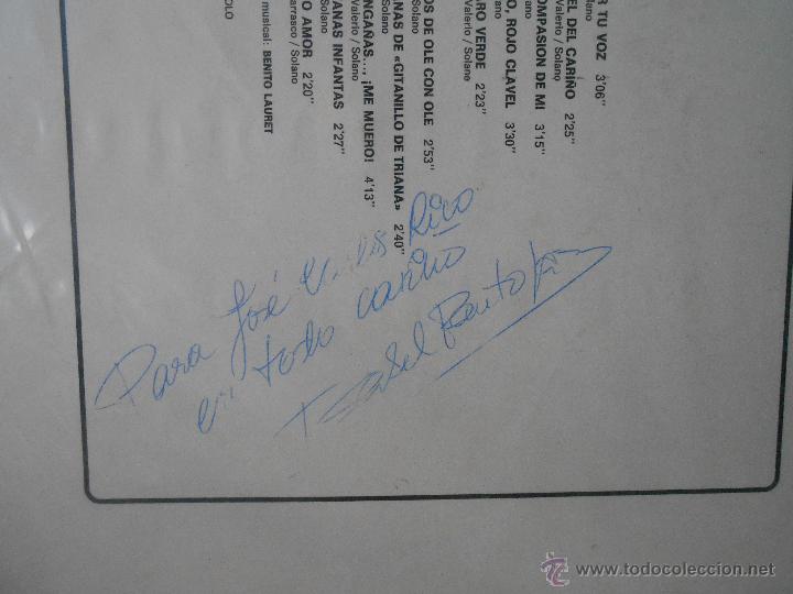 Discos de vinilo: ISABEL PANTOJA - FIRMADO - Foto 2