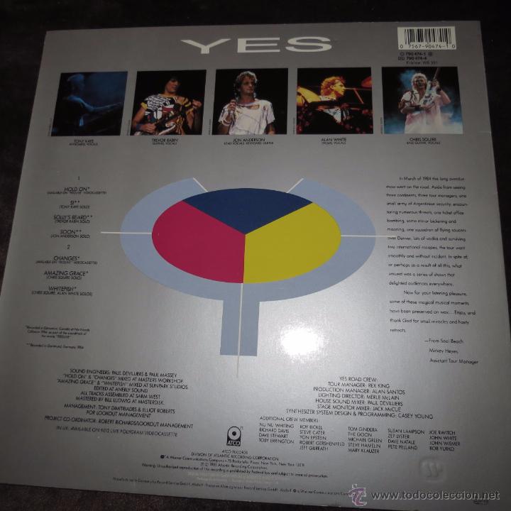 Discos de vinilo: yes - 9012live the solos - Foto 2