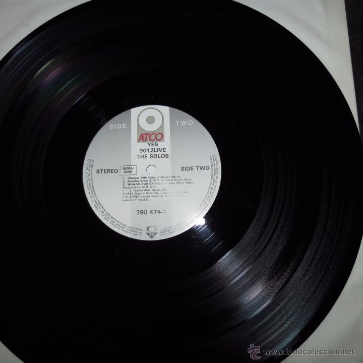 Discos de vinilo: yes - 9012live the solos - Foto 3