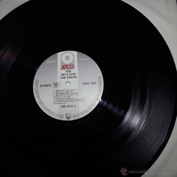 Discos de vinilo: yes - 9012live the solos - Foto 4
