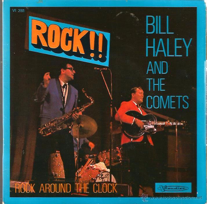 Discos de vinilo: EP BILL HALEY AND THE COMETS : ROCK AROUND THE CLOCK - Foto 1
