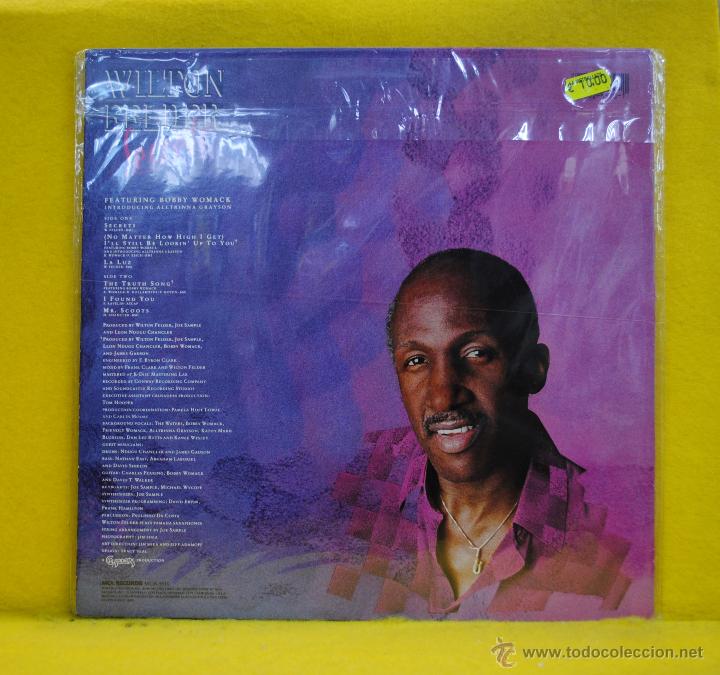 Discos de vinilo: WILTON FELDER - SECRETS - LP - Foto 2