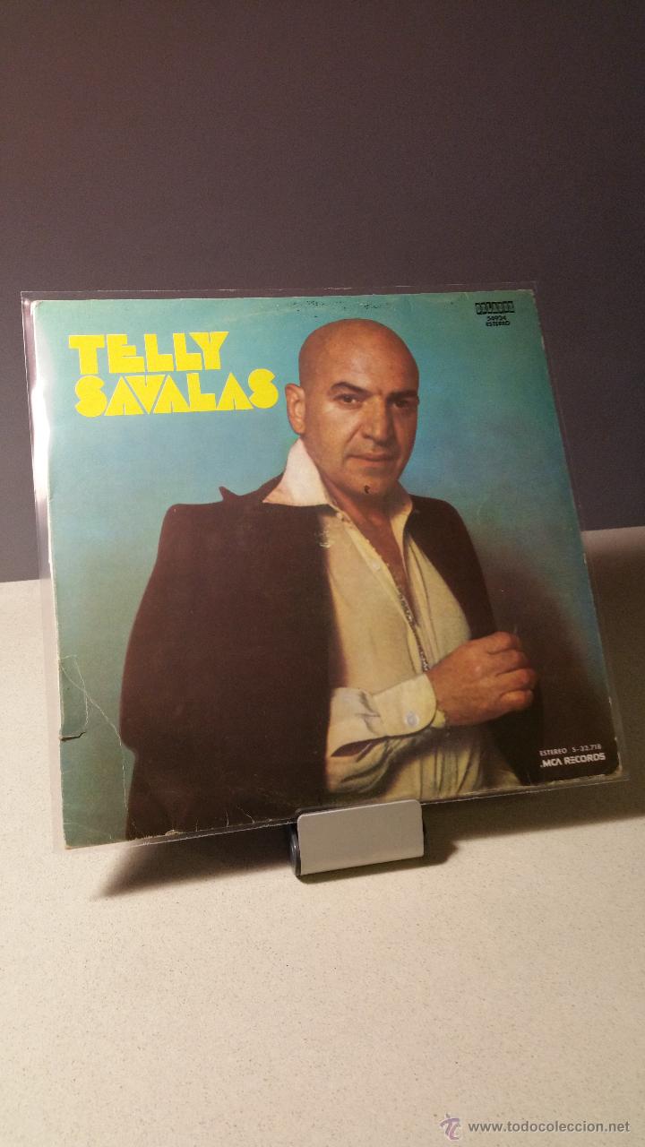 Discos de vinilo: TELLY SAVALAS LP RUBBER AND BITS OF STRING LP - Foto 1