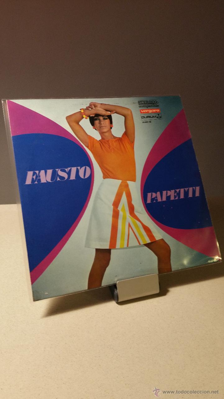 Discos de vinilo: FAUSTO PAPETTI LP 1969 - Foto 1