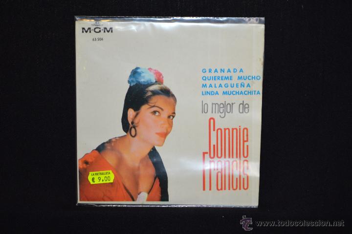 Discos de vinilo: CONNIE FRANCIS - GRANADA +3 - EP - Foto 1