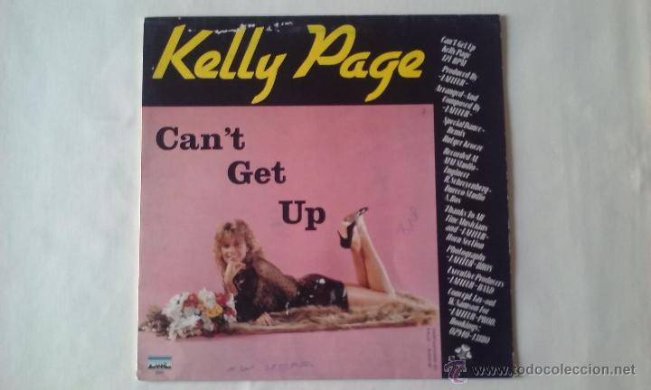 Discos de vinilo: Kelly Page - Cant Get Up - 1984 - Foto 1