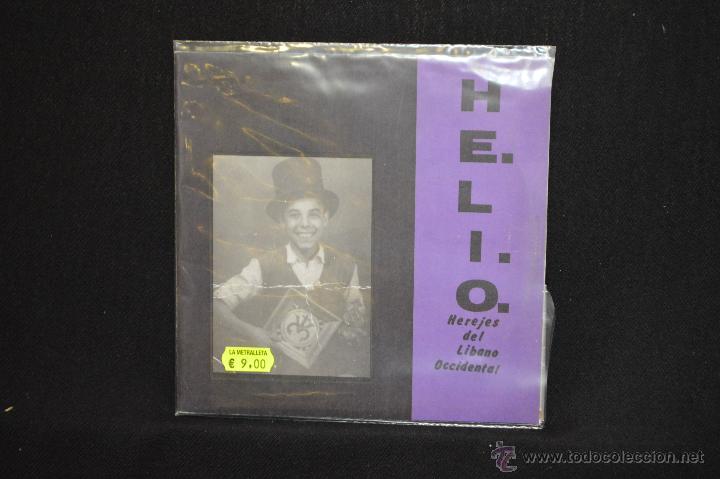 Discos de vinilo: HELIO - HEREJES DEL LIBANO OCCIDENTAL - SINGLE - Foto 1