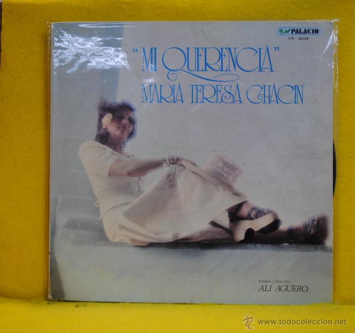 Discos de vinilo: MARIA TERESA CHACIN - MI QUERENCIA - GATEFOLD - LP