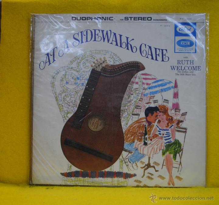 Discos de vinilo: VARIOS - AT A SIDEWALK CAFE - LP - Foto 1