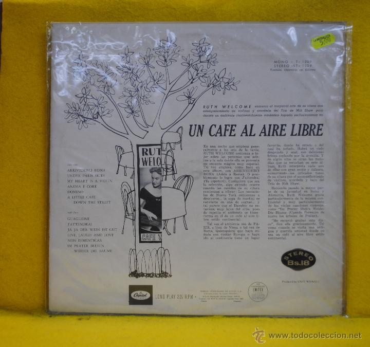 Discos de vinilo: VARIOS - AT A SIDEWALK CAFE - LP - Foto 2