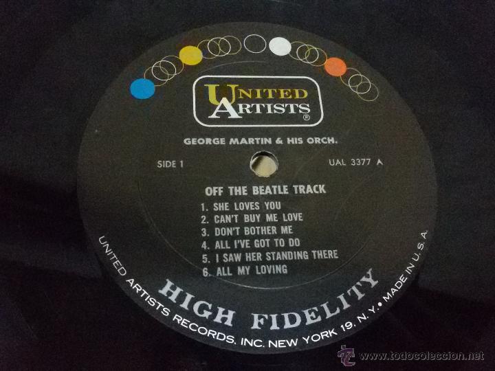 Discos de vinilo: DISCO LP OFF THE BEATLE TRACK - Foto 5