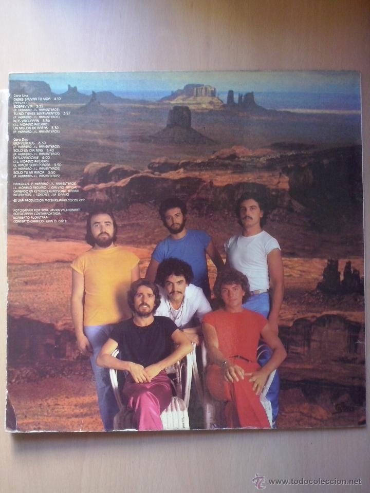 Discos de vinilo: apache- sobrevivir- lp epic 1979 - Foto 2