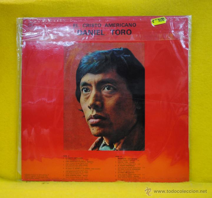 Discos de vinilo: DANIEL TORO - CRISTO AMERICANO - LP - Foto 2