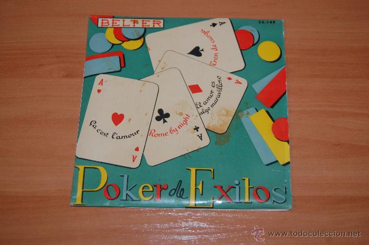 Discos de vinilo: EP DISCO VINILO POKER DE EXITOS LA C&acute;EST L&acute;AMOUR +3. - Foto 1