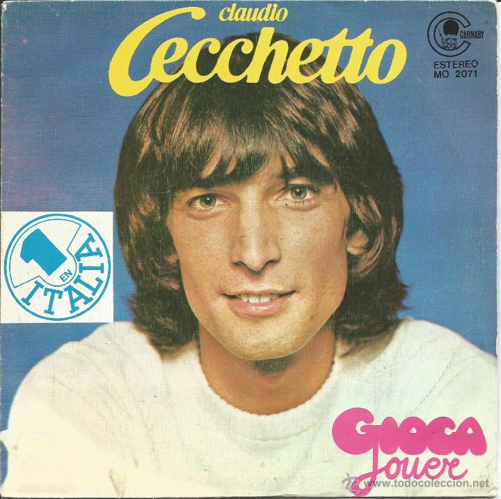 Discos de vinilo: CLAUDIO CECCHETTO-GIOCA JOVER SINGLE VINILO 1981 SPAIN - Foto 1