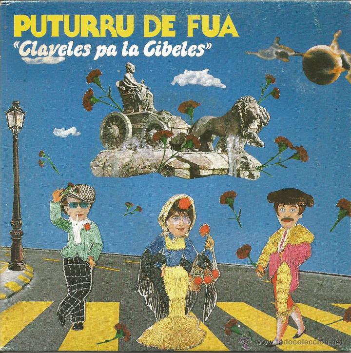 Disques de vinyle: PUTURRU DE FUA-CLAVELES PA LA CIBELES SINGLE VINILO 1988 SPAIN